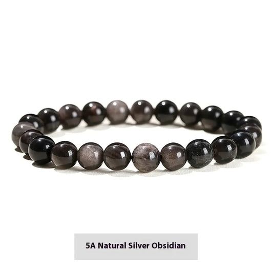 Natural Crystal Agate Tiger Eye Bracelet