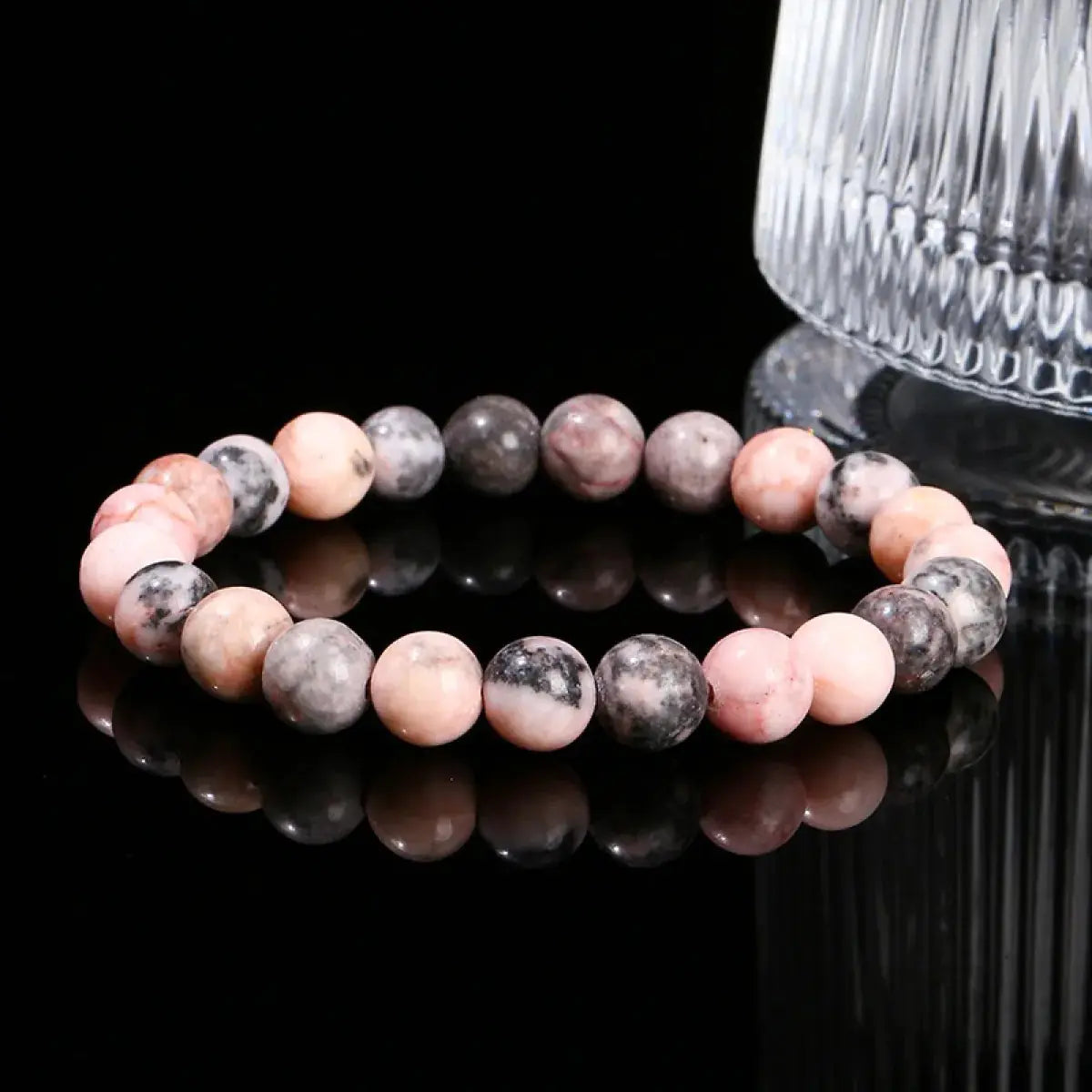 Natural Crystal Agate Tiger Eye Bracelet